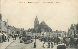 Nov13 937 : Samer  -  Place  -  Jour De Marché - Samer