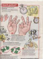 Page Coop Theme Montre Cadran Solaire Temps - Andere & Zonder Classificatie