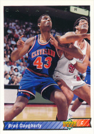 Basket NBA (1993), BRAD DAUGHERTY, N° 125 (C), CavaliersAVS, Upper Deck, Trading Cards... - 1990-1999