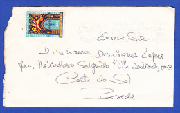 ENVELOPE -- CARIMBO - CORREIO . VIANA DO CASTELO - 19-X-1965 - Covers & Documents