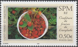 Saint-Pierre & Miquelon 2003 Yvert 807 Neuf ** Cote (2015) 2.00 Euro Confiture De Fraises De Langlade - Unused Stamps