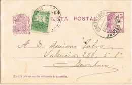 6820. Entero Postal SAN CELONI (Barcelona) 1937. Republica - 1931-....