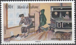 Saint-Pierre & Miquelon 2009 Yvert 959 Neuf ** Cote (2015) 3.20 Euro Marée De Cabane - Unused Stamps