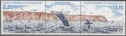 Saint-Pierre & Miquelon 1988 Yvert 495A Neuf ** Cote (2015) 9.20 Euro Patrimoine Naturel Oiseaux Et Mammifère Marin - Ongebruikt
