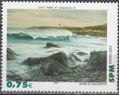 Saint-Pierre & Miquelon 2005 Yvert 841 Neuf ** Cote (2015) 3.00 Euro Anse A L´Allumette Par Patrick Derible - Ungebraucht