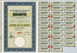 Sté Française De Construction De Bennes Automatiques BENOTO - Automobile