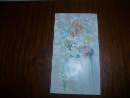 Souvenir Communion B DEMOULIN 1958 Tamines Alloux - Communion