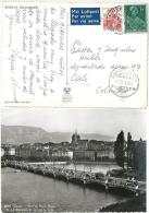 Luftpost AK  "Genève - Rue Du Mont Blanc" - Cali Colombia                 1946 - Covers & Documents