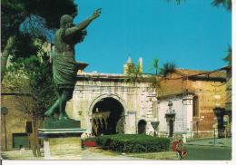 FANO, ARCO DI AUGUSTO, COLORI N/V, ANIMATA - Fano