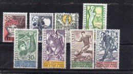 TCHECOSLOVAQUIE 1962 O - Used Stamps