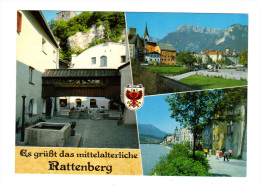 Autriche: Mittelalterliches Rattenberg Mit Sonnwendjoch Und Innpromenade (14-124) - Rattenberg