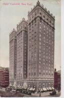 ETATS UNIS D´AMERIQUE NEW YORK HOTEL VANDERBILT ET SINGER BLDG. LOT DE 2 BELLE CARTE RARE !!! - Wirtschaften, Hotels & Restaurants