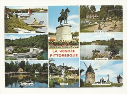 Cp, 85, La Vendée, Multi-Vues, Voyagée 1970 - Sonstige & Ohne Zuordnung
