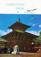 - NEPAL. - Changu. Narayan Temple. Courtesy: Dept. Of Information, HMG. -   Stamps. - Scan Verso - - Népal