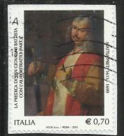 ITALIA REPUBBLICA ITALY REPUBLIC 2013 MATTIA PRETI USATO USED OBLITERE´ - 2011-20: Used