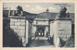 NH4 - Citadel Gate, Soldiers, Halifax NS Publ. Photogelatine Engraving Ottawa - Halifax