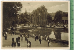 Bad Nauheim, Trinkkuranlage 1941, Verlag: Albert Sternberger, Bad Nauheim, Postkarte Mit Frankatur,  Mit Stempel, - Bad Nauheim