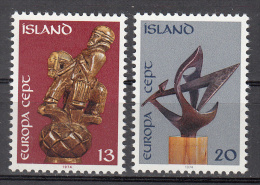 Iceland   Scott No.  472-73   Mnh    Year  1974 - Unused Stamps