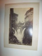 2rxg - PHOTO  ( 18.5 Cm X 12 Cm )  Carton ( 23.5 Cm X 17.5 Cm ) - Cascade De GRESY - [73 ] - Savoie - Gresy Sur Aix