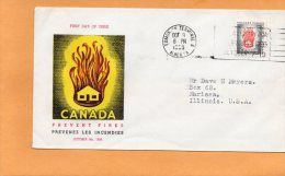 Canada 1956 FDC - 1952-1960