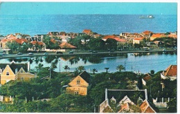 CUR-45   WILLEMSTAD : View From Araat Hill Overlooking Downtown Willemstad - Curaçao