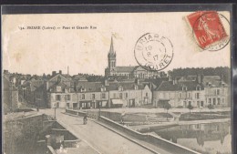 BRIARE . Pont Et Grande Rue . - Briare