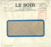 BELGIUM - 1964 - 1.10.1945 - LE SOIR COVER + LETTER - FLAMME LA LOTERIE COLONIALE - Lot 9288 - Lettres & Documents