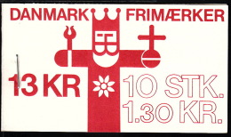 1979. University Of Copenhagen. Special Booklet With 10 X 130 øre. - Carnets