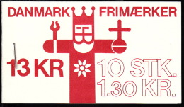 1979. University Of Copenhagen. Special Booklet With 10 X 130 øre. - Postzegelboekjes