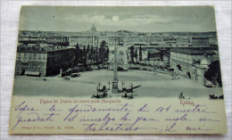 ROMA PIAZZA DEL POPOLO NUOVO PONTE MARGHERITA - Ponts