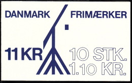 1980. North Jutland II. Special Booklet With 10 X 110 øre. - Booklets