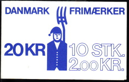 1982. Europa. Special Booklet With 10 X 2,00 Kr. - Markenheftchen