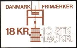 1982. Co-operative Dairies. Special Booklet With 10 X 1,80 Kr. - Carnets