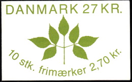 1984. Plant A Tree. Special Booklet With 10 X 2,70 Kr. HS 33 (Mi. 799) - Carnets