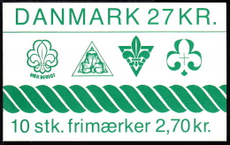 1984. Scouts. Special Booklet With 10 X 2,70 Kr. HS 34 (Mi. 805) - Markenheftchen