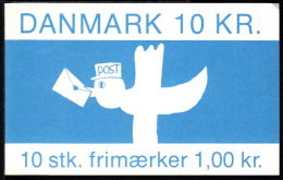 1984. Postbird. Special Booklet With 10 X 1,00 Kr. HS 36 (Mi. 816) - Carnets