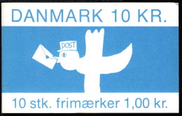 1984. Postbird. Special Booklet With 10 X 1,00 Kr. HS 36 (Mi. 816) - Booklets