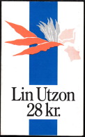 1987. Lin Utzon. Special Booklet With 10 X 2,80 Kr. HS 42 (Mi. 889) - Carnets