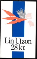 1987. Lin Utzon. Special Booklet With 10 X 2,80 Kr. HS 42 (Mi. 889) - Libretti