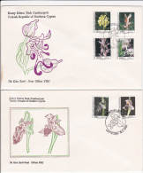 == Zypern Cypros, Blumen FDC 1981  Selten !  Orchids - Brieven En Documenten