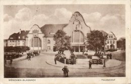 Allemagne. Munchen Gladbach. La Gare - Moenchengladbach