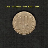 CHILE     10  PESOS  1996  (KM # 228.2) - Cile