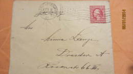 Brief Vom 8.2.1909 Von USA East Pittsburg Nach Dresden - Briefe U. Dokumente