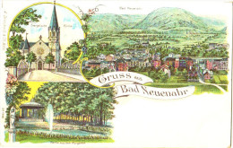 Gruss Aus Bad Neuenahr - & Litho - Bad Neuenahr-Ahrweiler