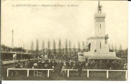 CPA  LANGON, Hippodrome Des Vergers, La Pelouse  9122 - Langon