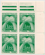 Taxe N° 94 ** Bloc De 4 Haut De Feuille - 1960-... Ungebraucht