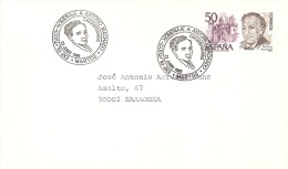 SPAIN. POSTMARK ANTONIO MACHADO. MARTOS 1989 - Franking Machines (EMA)