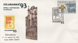 SPAIN. POSTMARK FILABARNA'93. BARCELONA 1993 - Franking Machines (EMA)