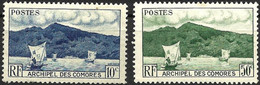 COMORO ISLANDS..1950.. Michel # 20-21..MLH. - Ungebraucht