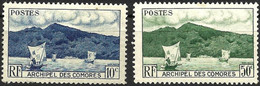 COMORO ISLANDS..1950.. Michel # 20-21..MLH. - Ungebraucht